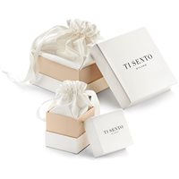 Ring Ti Sento Milano Woman in Silver Zirconia 12105DB - 12105DB